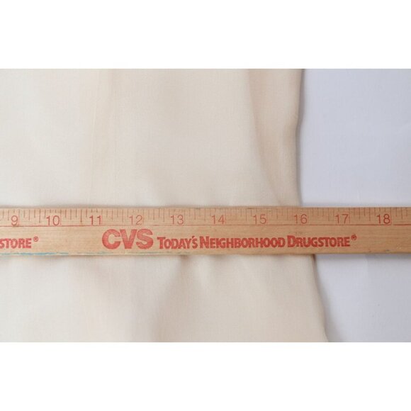 Watters Ivory Bridal Wedding Dress Gown Full Length Sleeveless Silk Sz 10 READ - Picture 11 of 15